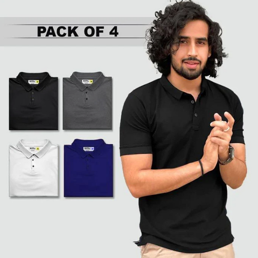 Men Polo T-Shirts  (Multicolor, S,M,L,XL,XXL)