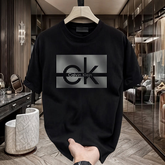 Men's Printed T-Shirt – Black
