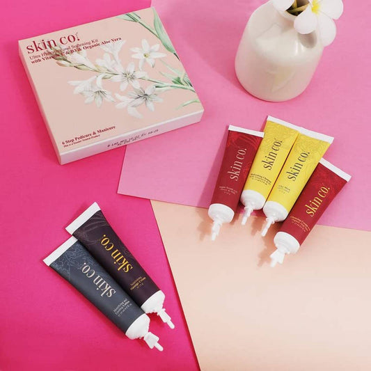 Skin Co. NYC Ultra Hydrating And Softening Pedicure/ Manicure Spa Kit