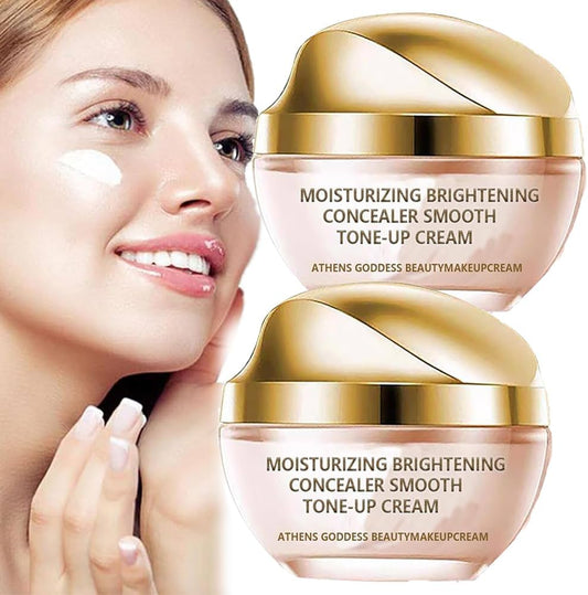 Moisturizing Brightening Concealer Smooth Tone-Up Cream Buy 1 Get 1