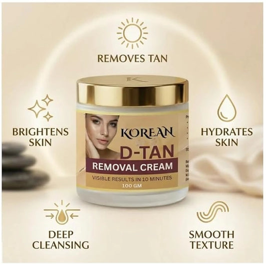 Korean D-Tan Removal Face Cream ( Pack of 1)