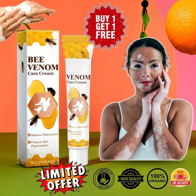 VitiGO™ Revitalizing Bee Venom Cream | Effective Solution for Vitiligo, White Spots & Skin Revitalization  - Pack of 3